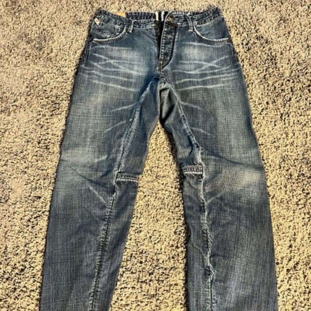 Parasuco Denim Cult Men's Designer Jeans 33/34 Lots of Character!